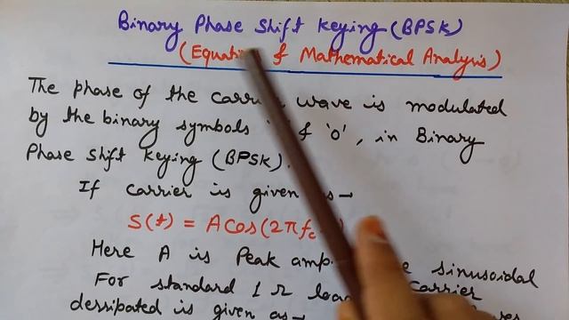 Binary Phase Shift Keying (BPSK Modulation) Phase Shift Keying (PSK Modulation) Digital Modulation смотреть онлайн