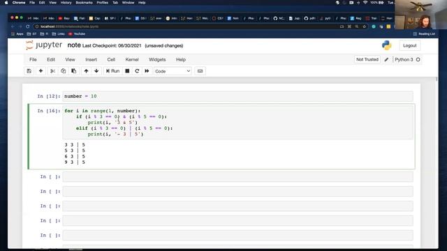 Multiples of 3 or 5 - Python CodeWars Solution смотреть онлайн