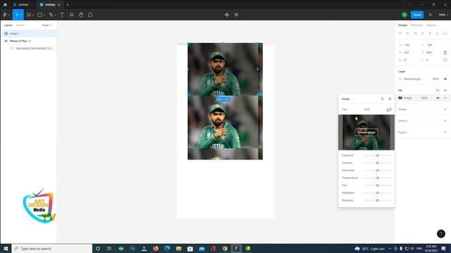 How to Do Photo or Image Editing in Figma | Photo Manipulation in Figma | Lecture # 6| Urdu / Hind смотреть онлайн