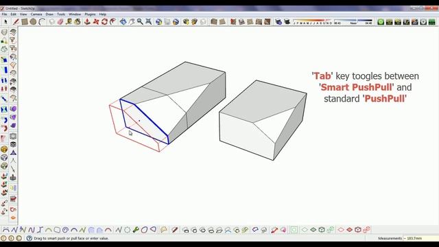 SketchUp Plugin Tutorial | Smart PushPull смотреть онлайн