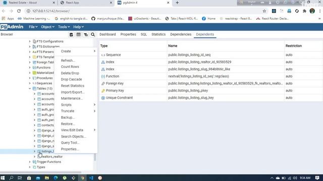 Django React Full Stack Real Estate Project with REST API and PostgreSQL смотреть онлайн