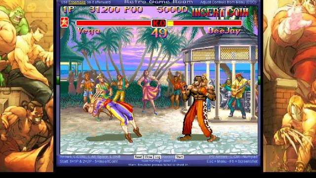 Super Street Fighter II: The New Challengers (World 931005) (Arcade / MAME) - Vizzed.com GamePlay смотреть онлайн