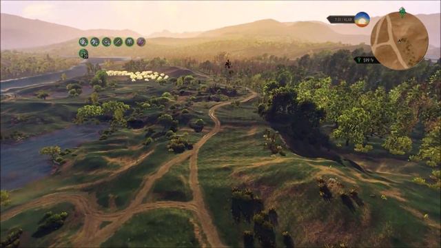 🧿 Witcher 3 | Crossing Toussaint Map in 1,5 Minutes смотреть онлайн