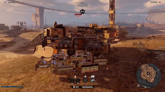 Баг в Crossout (Милик управляет ховером!?) смотреть онлайн