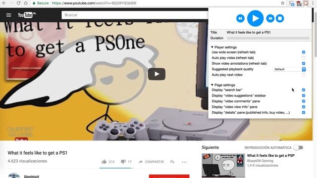 YouTube Control Center (Browser extension) смотреть онлайн