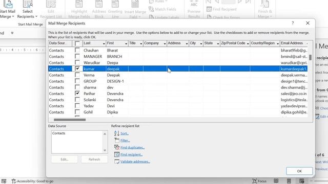 How to Use MAIL MERGE to Send Bulk Email Messages in Outlook? смотреть онлайн