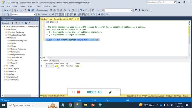 Sql like Command | Sql tutorials for beginners | Sql interview question and answer. смотреть онлайн