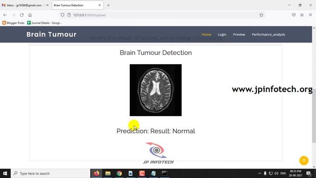 Brain Tumour Detection Using Deep Learning | Python IEEE Final Year Project смотреть онлайн
