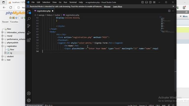 Create Registration Page In PHP MySQL Registration Page In PHP смотреть онлайн