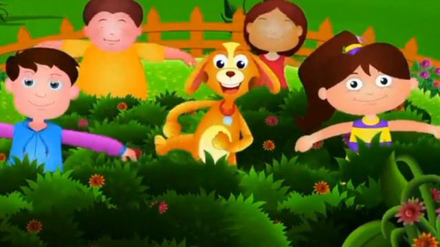Ringa Ringa Roses | Ring Around the Rosie -3D Kid's Songs & Nursery Rhymes смотреть онлайн