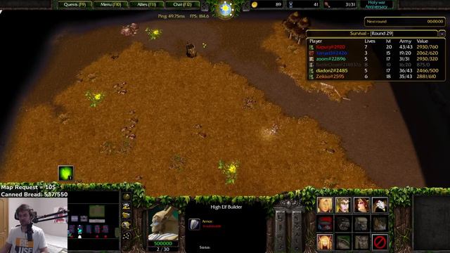Holy War Anniversary - The Most Bizzare Map On The BNET | Warcraft III Reforged смотреть онлайн