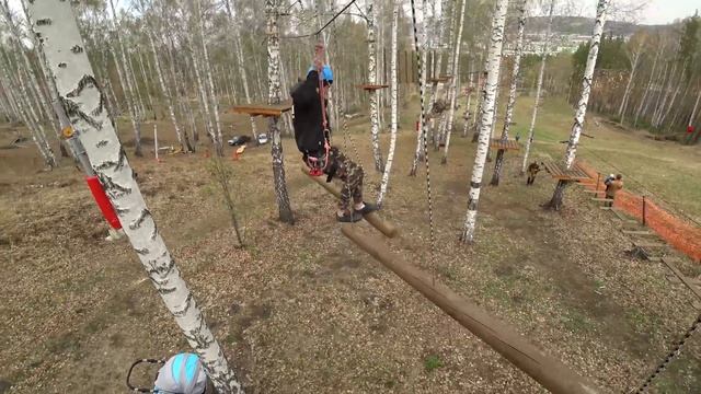 Веревочный парк "Беличья тропа" 2018. смотреть онлайн