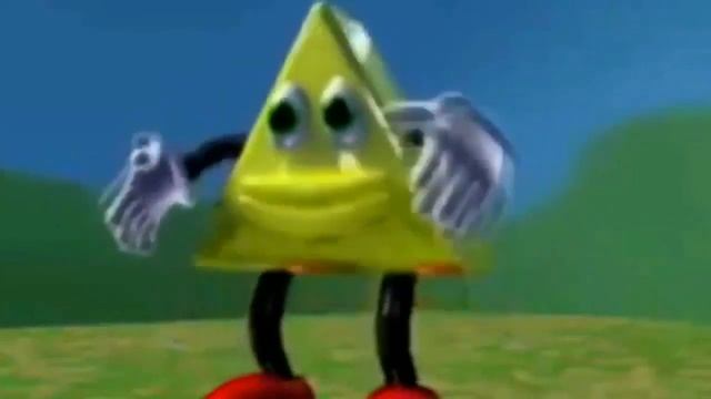 Triángulo bailando Mario Paint - Creative Exercise (Triangle dancing). смотреть онлайн