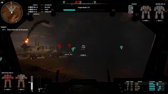 NSR-9J "Nightstar" in Action! (Fox plays MECHWARRIOR 5 MERCENARIES Campaign Episode 59!) смотреть онлайн