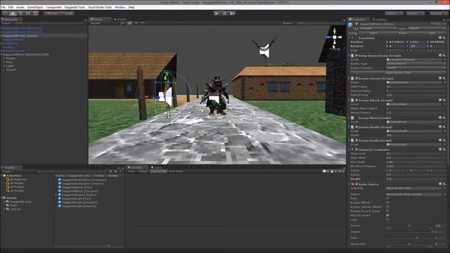 Daggerfall Tools for Unity - Enemy Prefab смотреть онлайн