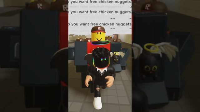 Do￼ Want Free Chicken nuggets #roblox #edit #game #new #1k ￼ смотреть онлайн