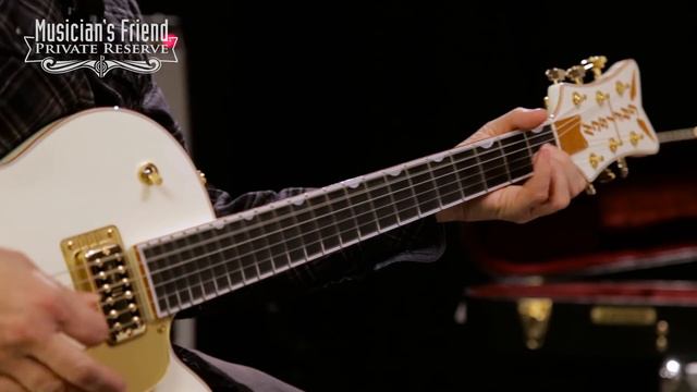 Gretsch Guitars G6112TCB-WF LTD. Falcon Center Block Jr. w/ Bigsby Hollowbody Electric Guitar смотреть онлайн