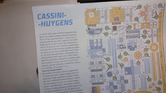 Обзор бумажной модели, космического аппарата, Cassini–Huygens смотреть онлайн