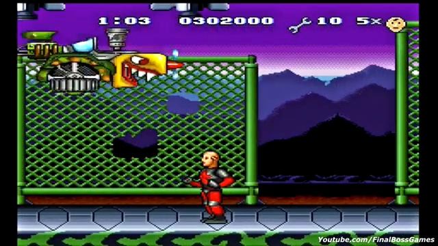 The Incredible Crash Dummies - All Bosses (Snes) смотреть онлайн