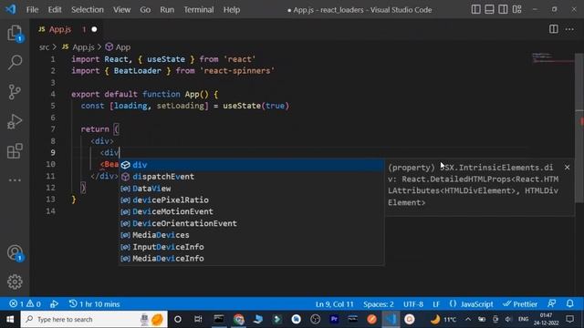 React Loading Spinners || Animated Page Loaders in ReactJs || ReactJs Components смотреть онлайн