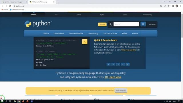 Instalar PYTHON en PC o Laptop смотреть онлайн