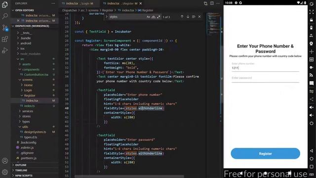 User interface design part II - Build a chat app using React Native and Laravel from scratch смотреть онлайн