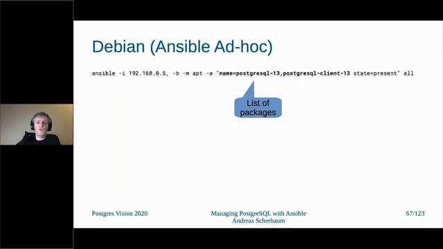Managing PostgreSQL with Ansible смотреть онлайн
