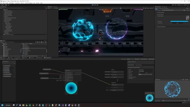 Energy Shield Effect in Unity URP Shader Graph смотреть онлайн