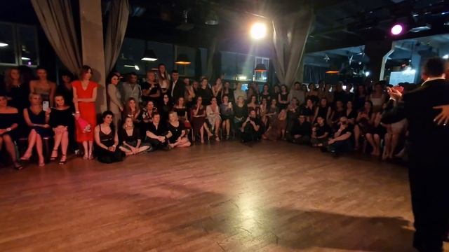 Alejandra Mantiñan & Alejandro Lazzaro Москва. 11.11 22.  4 милонга