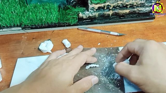 Make a Fisherman's House Diorama aquarium - DIY AQUARIUM DECORATION IDEAS смотреть онлайн