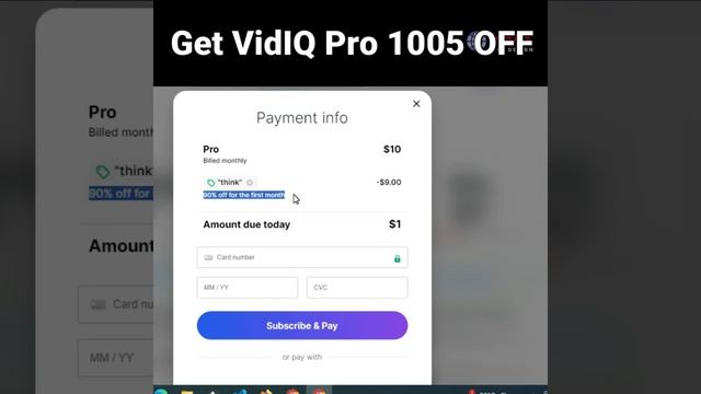 Get VidIQ Pro for Free 100% OFF Promo Code 2024 #vidiqpro #vidiq #youtubegrowth смотреть онлайн