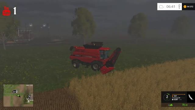 Farming Simulator 15 Steam версия нудная уборка 10г поля. смотреть онлайн