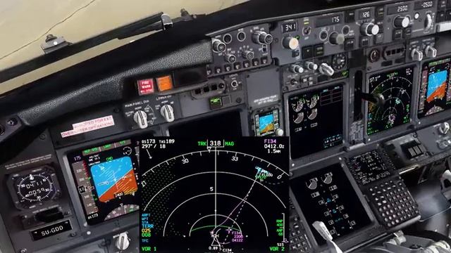 Landing in Hurghada International Airport PMDG смотреть онлайн