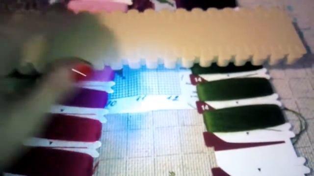 Обзор и начало работы над вышивкой "Турецкая гвоздика" от фирмы "Риолис" смотреть онлайн