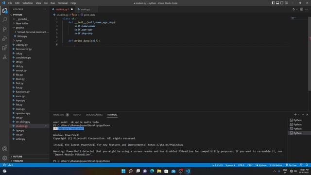 27 Class & Objects || part 2 || Learn Python in tamil || Learn with DJ смотреть онлайн