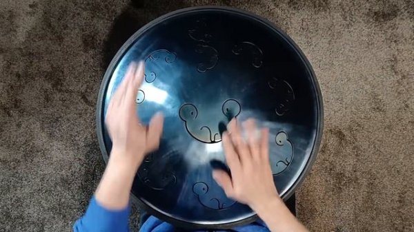 C blues Frog drum #steeltonguedrum #handpan #steelpan #pantam #ravvast #tankdrum #percussion #hang