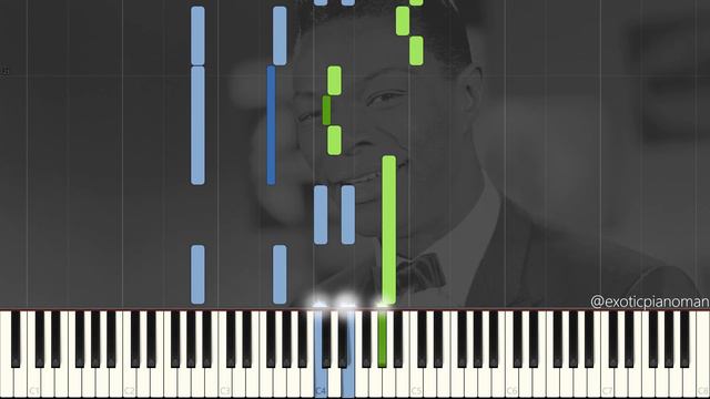 Nat King Cole - The Christmas Song (Solo Jazz Piano Synthesia) [Christmas Jazz 🎅] *Easy Piano* смотреть онлайн