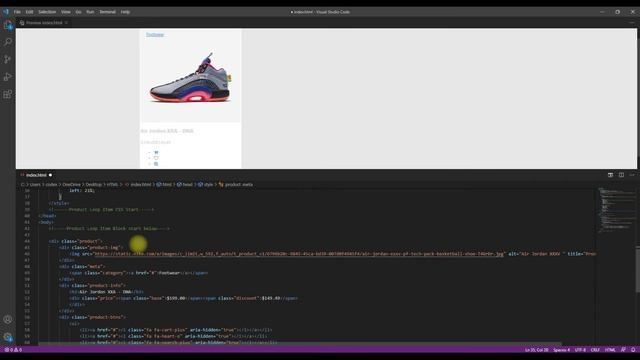 How to Design Product Loop Item With HTML AND CSS ONLY смотреть онлайн