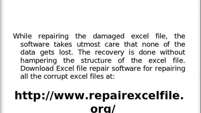 Excel File Repair Software Reviews смотреть онлайн
