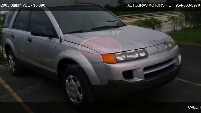2003 Saturn VUE Base - for sale in POMPANO BEACH, FL 33064 смотреть онлайн