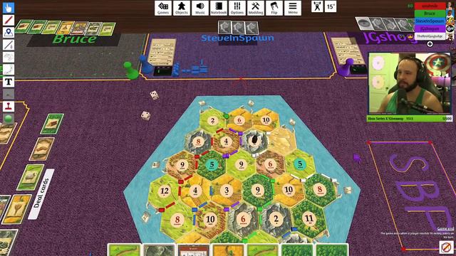 My First Time Playing Settlers of Catan! смотреть онлайн