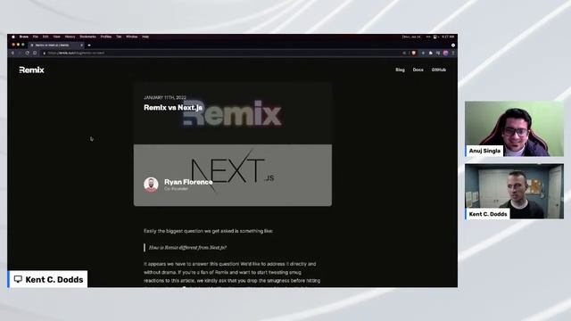 Livestream with Kent: Tour of @remix_run смотреть онлайн