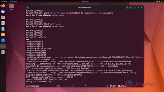How to install Concrete CMS on Ubuntu 22.04 смотреть онлайн