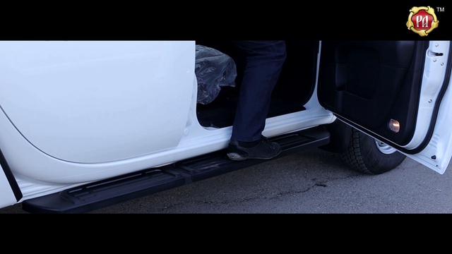 Порог металлический на Mitsubishi L200 