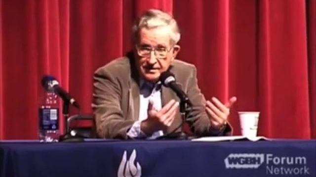 Chomsky Q&A Northeastern U., Ford Hall Forum 4/23/2002 (1/3) смотреть онлайн