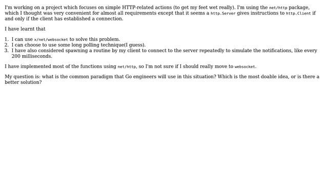 How to properly notify a client from the server side in Golang (broadcasting)? смотреть онлайн