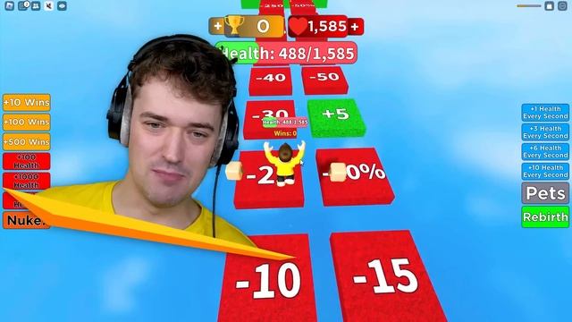 Roblox BUT You Get +1 Health EVERY SECOND! смотреть онлайн