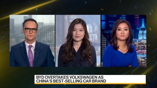 China BYD Sales Speed Past Volkswagen смотреть онлайн