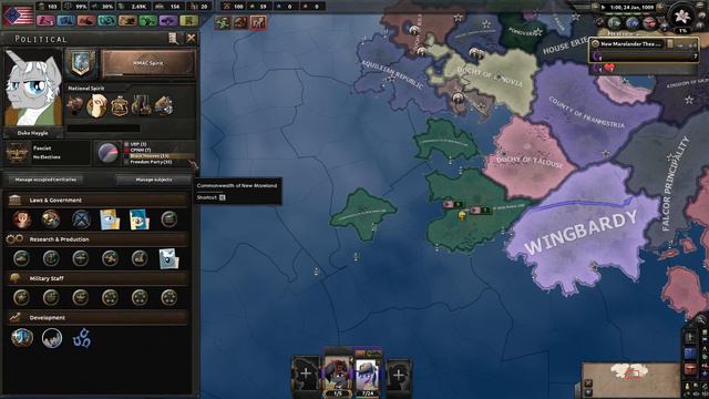 HOI4: Equestria at War - 1 Year Mod Anniversary Stream смотреть онлайн