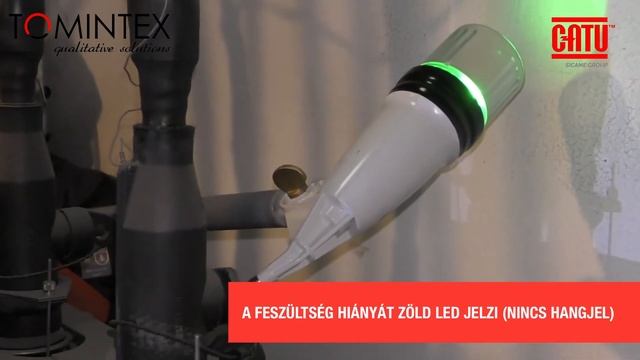 Feszültségkémlelő - szigetelt csatlakozók kapacitív mérési pontjaihoz CATU - TOMINTEX смотреть онлайн